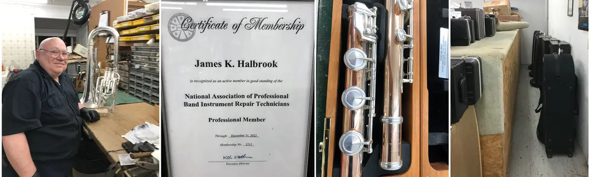 James Halbrook Band Instrument