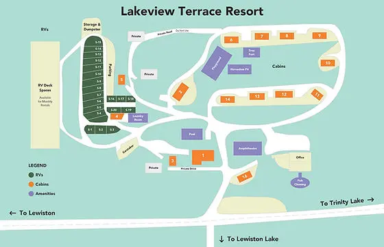 Lakeview Terrace Resort, RV Park & Campground