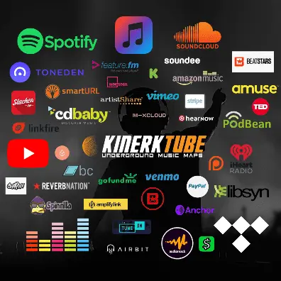 KinerkTube.com Underground Music Maps