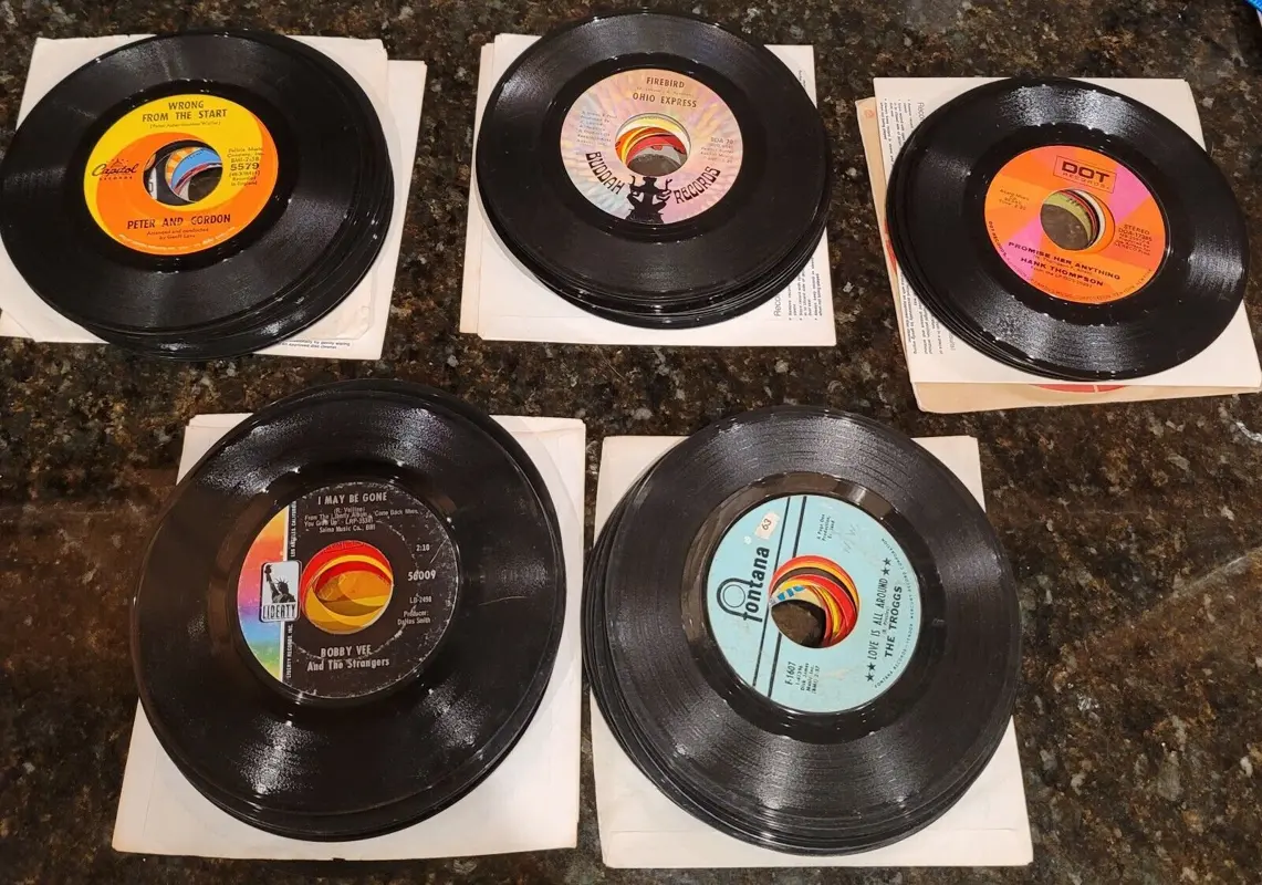 SAXONWAX - specialty 45rpm Records 1950s - 60s - buy & sell