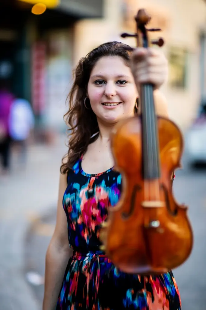 Violinist Ilana Zaks