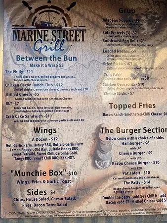 Marine Street Grill