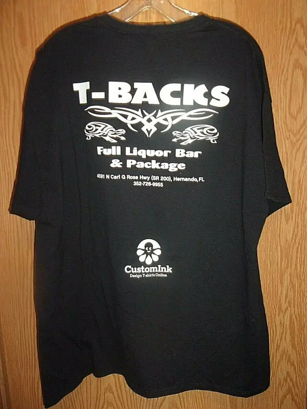 T-BACKS Full Liquor Bar and Package