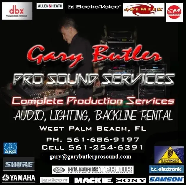 Gary Butler Pro Sound Services