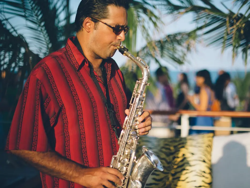 Luxury saxophone events